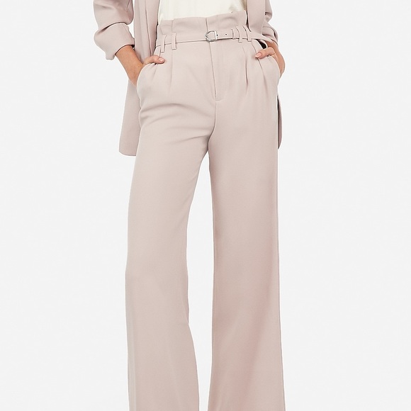 express high waisted dress pants